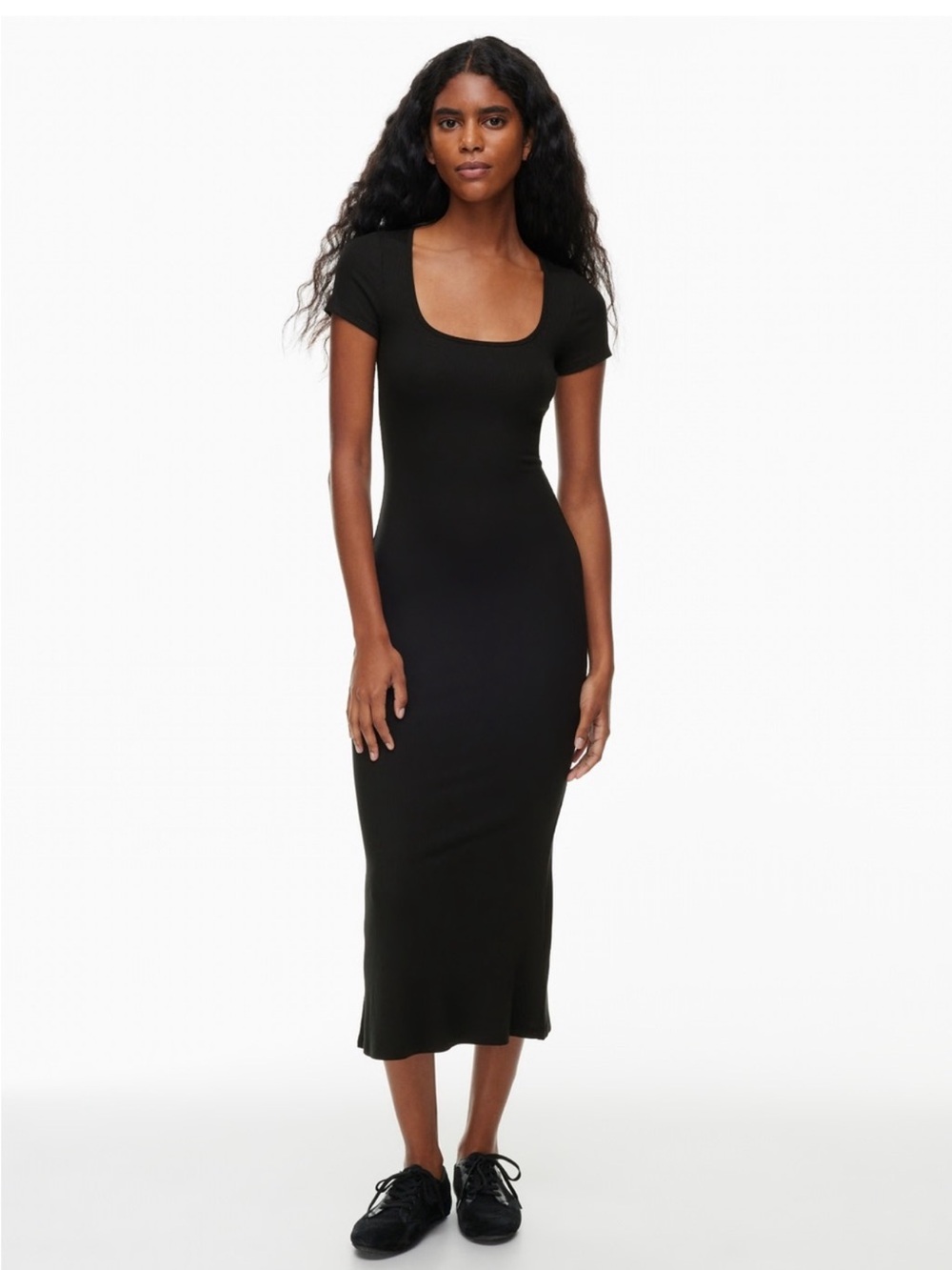 Aritzia The Group Babaton Black Maxi Dress